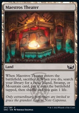 Maestros Theater - Streets of New Capenna (Common) [SNC-251]