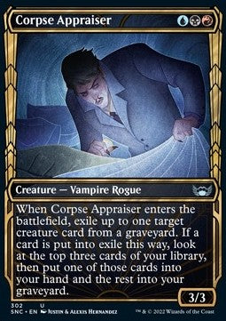 Corpse Appraiser (V.1) - Streets of New Capenna: Extras (Uncommon) [XSNC-302] Hauptbild
