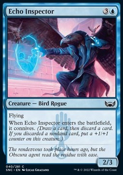 Echo Inspector - Streets of New Capenna (Common) [SNC-40] Hauptbild