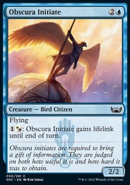 Obscura Initiate - Streets of New Capenna (Common) [SNC-50] Hauptbild