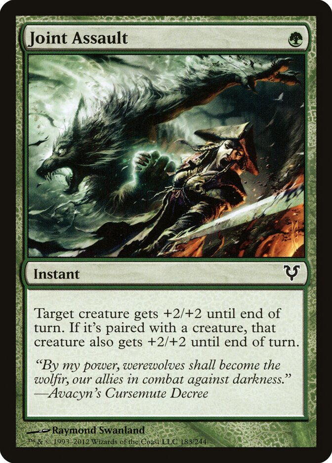 Magic-kaart Joint Assault AVR-183 uit Avacyn Restored (Common)