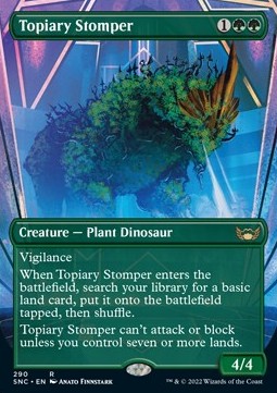 Topiary Stomper - Streets of New Capenna: Extras (Rare) [XSNC-290] Image principale du produit
