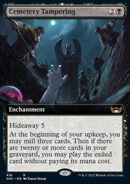 Cemetery Tampering - Streets of New Capenna: Extras (Rare) [XSNC-418] Hauptbild