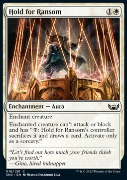 Hold for Ransom - Streets of New Capenna (Common) [SNC-16] Hover Image