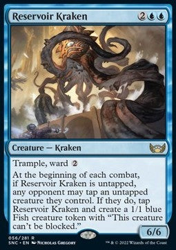 Reservoir Kraken - Streets of New Capenna (Rare) [SNC-56] Hover Image