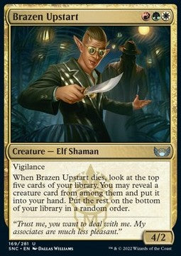 Brazen Upstart - Streets of New Capenna (Uncommon) [SNC-169] Immagine principale del prodotto