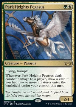 Park Heights Pegasus - Streets of New Capenna (Rare) [SNC-211] Hover Image