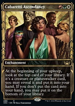 Cabaretti Ascendancy (V.1) - Streets of New Capenna: Extras (Rare) [XSNC-299] Hover Image