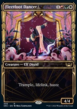 Fleetfoot Dancer (V.1) - Streets of New Capenna: Extras (Rare) [XSNC-308] Hauptbild