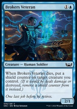 Brokers Veteran - Streets of New Capenna (Common) [SNC-36]