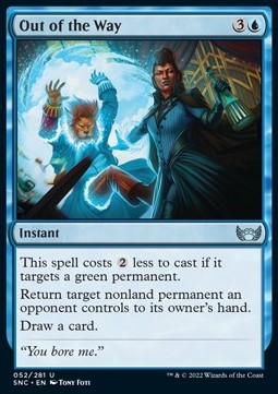 Out of the Way - Streets of New Capenna (Uncommon) [SNC-52] Hover Image