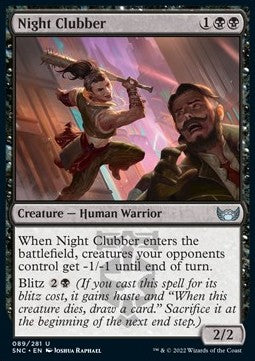 Night Clubber - Streets of New Capenna (Uncommon) [SNC-89] Imagen principal del producto