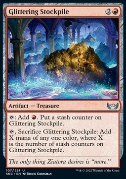 Glittering Stockpile - Streets of New Capenna (Uncommon) [SNC-107] Hoofdafbeelding