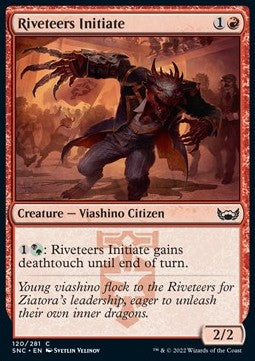 Riveteers Initiate - Streets of New Capenna (Common) [SNC-120] Hauptbild