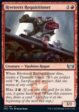 Riveteers Requisitioner - Streets of New Capenna (Uncommon) [SNC-121] Imagen principal del producto