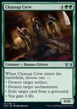Cleanup Crew - Streets of New Capenna (Uncommon) [SNC-141] Image principale du produit