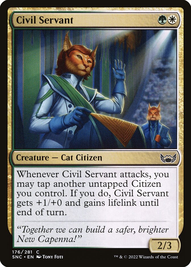 Civil Servant - Streets of New Capenna (Common) [SNC-176] Main image