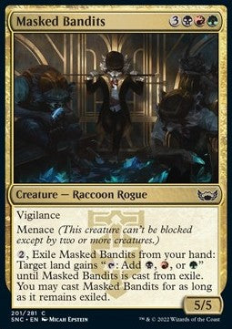 Masked Bandits - Streets of New Capenna (Common) [SNC-201] Imagen principal del producto