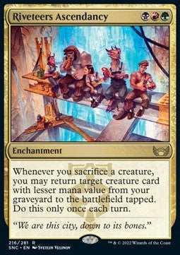 Riveteers Ascendancy - Streets of New Capenna (Rare) [SNC-216] Hoofdafbeelding