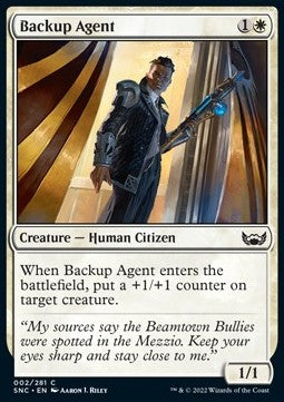 Backup Agent - Streets of New Capenna (Common) [SNC-2] Immagine principale del prodotto