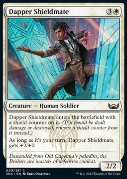 Dapper Shieldmate - Streets of New Capenna (Common) [SNC-9] Image principale du produit
