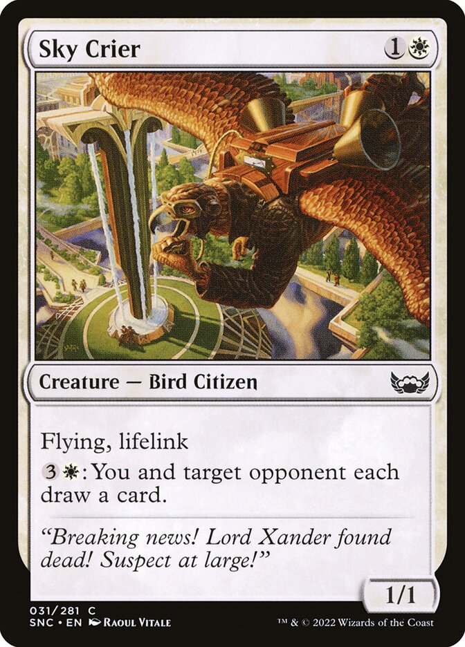 Sky Crier - Streets of New Capenna (Common) [SNC-31] Main image
