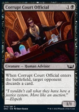 Corrupt Court Official - Streets of New Capenna (Common) [SNC-70] Hauptbild