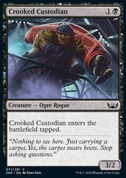 Crooked Custodian - Streets of New Capenna (Common) [SNC-71]
