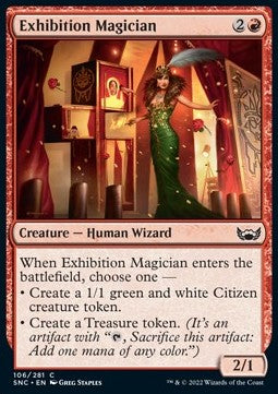 Exhibition Magician - Streets of New Capenna (Common) [SNC-106] Hauptbild