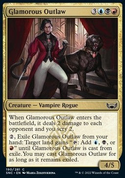 Glamorous Outlaw - Streets of New Capenna (Common) [SNC-190] Imagen principal del producto