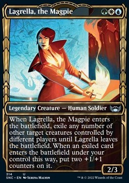 Lagrella, the Magpie (V.1) - Streets of New Capenna: Extras (Uncommon) [XSNC-314] Hauptbild