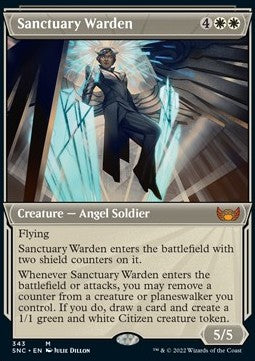 Sanctuary Warden (V.1) - Streets of New Capenna: Extras (Mythic) [XSNC-343] Image principale du produit
