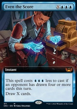 Even the Score - Streets of New Capenna: Extras (Mythic) [XSNC-411] Immagine principale del prodotto