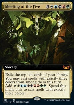 Meeting of the Five - Streets of New Capenna: Extras (Mythic) [XSNC-436]