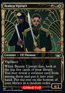 Brazen Upstart (V.2) - Streets of New Capenna: Extras (Uncommon) [XSNC-361] Hauptbild