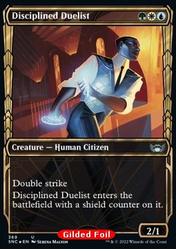 Disciplined Duelist (V.2) - Streets of New Capenna: Extras (Uncommon) [XSNC-369]