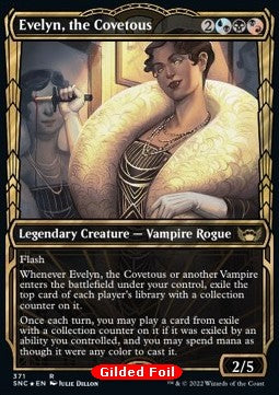 Evelyn, the Covetous (V.2) - Streets of New Capenna: Extras (Rare) [XSNC-371] Image principale du produit