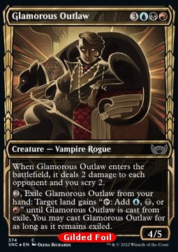 Glamorous Outlaw (V.2) - Streets of New Capenna: Extras (Common) [XSNC-374]