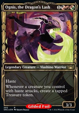 Ognis, the Dragon's Lash (V.2) - Streets of New Capenna: Extras (Rare) [XSNC-390] Imagen principal del producto