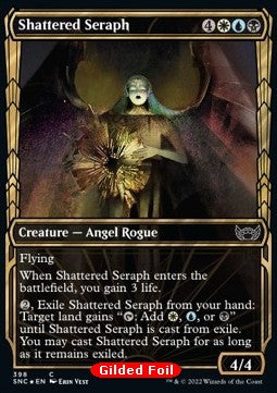 Shattered Seraph (V.2) - Streets of New Capenna: Extras (Common) [XSNC-398]