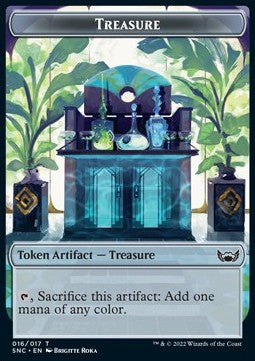 Treasure Token (V.4) - Streets of New Capenna: Extras (Token) [XSNC-T16] Immagine principale del prodotto