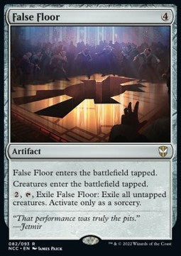 False Floor - Commander: Streets of New Capenna (Rare) [NCC-82] Image principale du produit