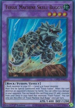 Fossil Machine Skull Buggy - Ghosts From the Past: The 2nd Haunting (Ultra Rare) [GFP2-021] Imagen principal del producto