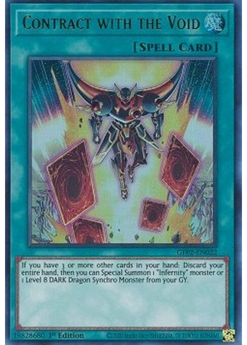 Contract with the Void — Ghosts From the Past: The 2nd Haunting (GFP2-022) Yu-Gi-Oh! card Hauptbild