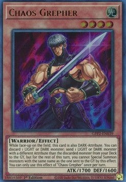 Chaos Grepher - Ghosts From the Past: The 2nd Haunting (Ultra Rare) [GFP2-039] Imagen principal del producto