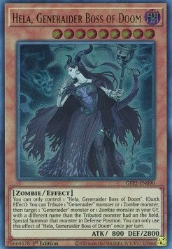 Hela, Generaider Boss of Doom - Ghosts From the Past: The 2nd Haunting (Ultra Rare) [GFP2-090]