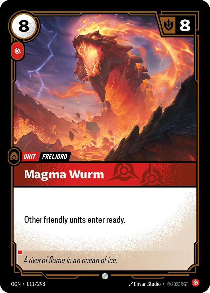 Magma Wurm - Origins (Common) [OGN-011] — riftbound card