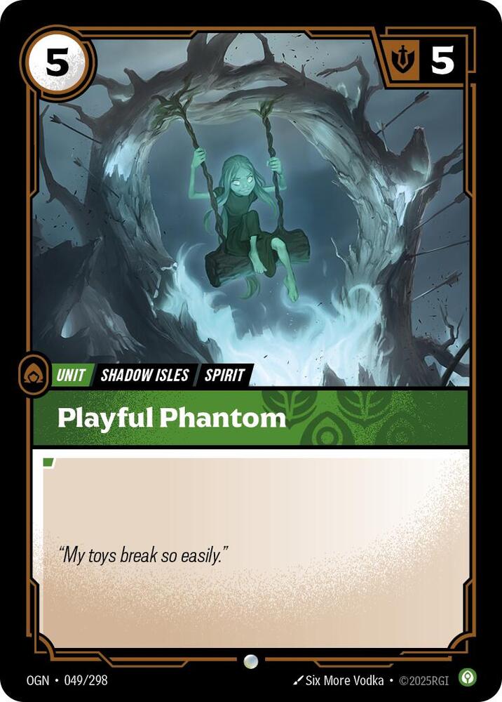 Playful Phantom - Origins (Common) [OGN-049] — riftbound card
