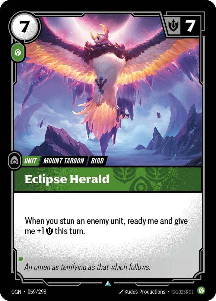 Eclipse Herald - Origins (Uncommon) [OGN-059] — riftbound card