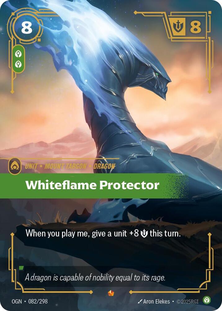 Whiteflame Protector - Origins (Epic) [OGN-082] — riftbound card